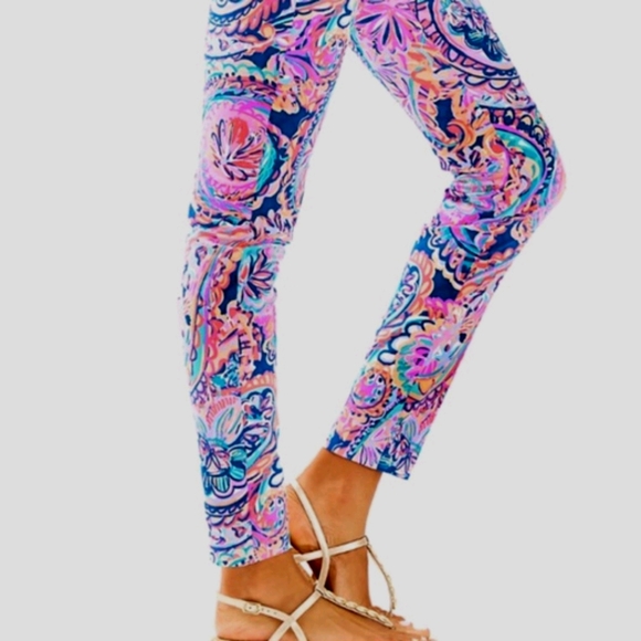 Lilly Pulitzer Pants Drop Me a Lime - Picture 2 of 4